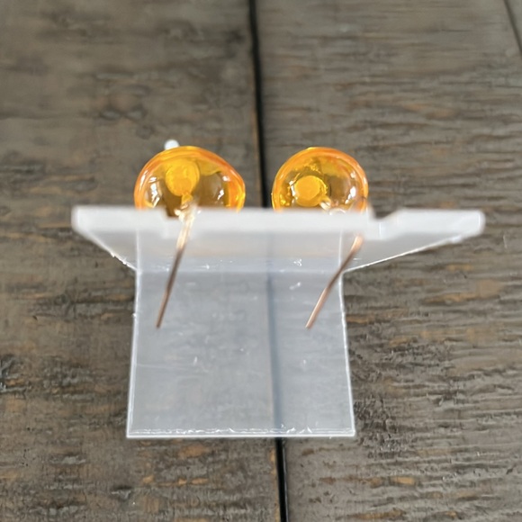 Yellow Suckers Earrings - Picture 3 of 4